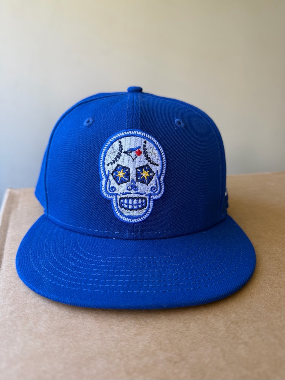 Limited edition Toronto blue jays Day of the Dead fitted baseball cap